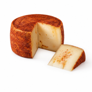 Queso semicurado de cabra al pimentón